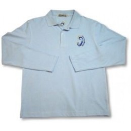 P001 個性polo訂做 polo設計 polo來版訂造     粉藍色 P001 個性polo訂做 polo設計 polo來版訂造     粉藍色